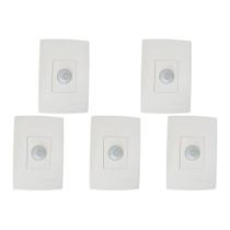 Kit C/5 - Sensor Qualitronix Parede Embutir Foto 180 Bra. Kit C/5 - Sensor Qualitronix Parede Embutir Foto 180 Bra.