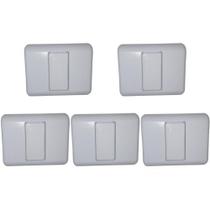 Kit C/5 - Sistema Perlex Branca (Placa 2X2 Cega 0) 30Pl0Br Kit C/5 - Sistema Perlex Branca (Placa 2X2 Cega 0) 30Pl0Br