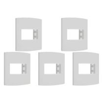 Kit C/5 - Sistema X Peesa Alfa Espelho Placa 4X2 1Ret.P3202 Kit C/5 - Sistema X Peesa Alfa Espelho Placa 4X2 1Ret.P3202