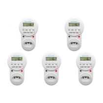Kit C/5 - Timer Digital Qualitronix Bivolt Qtd01 Kit C/5 - Timer Digital Qualitronix Bivolt Qtd01