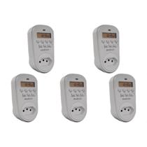 Kit C/5 - Timer Tempor.Exatron Digital Bivolt Kit C/5 - Timer Tempor.Exatron Digital Bivolt