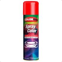 KIT C/5 Tinta Spray Automotivo Colorgin Vermelho Royal - 300ml