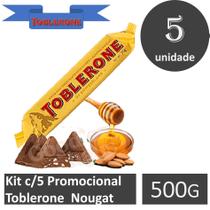 Kit c/5 Toblerone 100G Nougat
