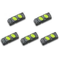 Kit C/5 - Tomada Barra Fiolux Dupla 20A 2 Polos+Terra P... Kit C/5 - Tomada Barra Fiolux Dupla 20A 2 Polos+Terra P...