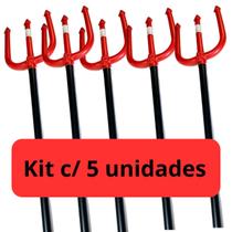 kit c/5 Tridente diabinha fantasia halloween trispeto kit c/5 Tridente diabinha fantasia halloween trispeto