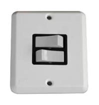 Kit c/5 un Cj Inter Simples c/2 Teclas 10A 250V Iriel 1705 Kit c/5 un Cj Inter Simples c/2 Teclas 10A 250V Iriel 1705