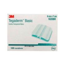 KIT C/5 UNID TEGADERM CURATIVO IMPERMEÁVEL TRANSP 6X7cm 3M