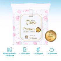 KIT C/5 UNIDADES DE FRALDAS DE PANO MAMI PREMIUM 70x70cm ESTAMPADA C/BAINHA PARA BEBE PAPI Quantidade:FEMININO PREMIUM