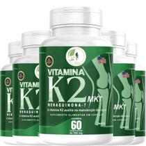 KIT C/5 Vit K2 Menaquinona 7 Mk7 Premium 60 Cáps - Fits Life KIT C/5 Vit K2 Menaquinona 7 Mk7 Premium 60 Cáps - Fits Life