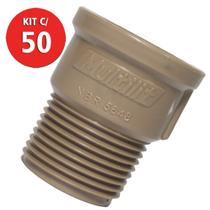 Kit C/ 50 Adaptador Soldavel Curto 20x1/2 Multilit