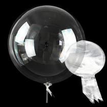 Kit C/50 Balão Bubble Bolha 10 Polegadas Decoração 20cm