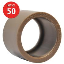 Kit C/ 50 Bucha de Redução Soldavel Curta 25 x 20mm Multilit Kit C/ 50 Bucha de Redução Soldavel Curta 25 x 20mm Multilit