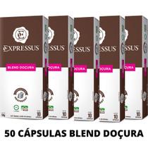 Kit c/50 Cápsulas de Café Expressus Origens Brasileiras - Blend Doçura