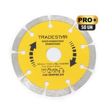 Kit C/ 50 Discos De Corte Segmentado Diamantado 110mm 4" Pro Kit C/ 50 Discos De Corte Segmentado Diamantado 110mm 4" Pro