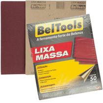 Kit C/ 50 Lixa Massa Grão 60 Beltools