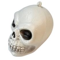 kit c/50 Mini crânio branco 10cm cada esqueleto