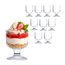Kit C/50 Taça Pit Acrílica 75mL Sobremesa Gourmet