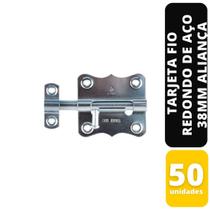 Kit C/ 50 Tarjeta Fio Redondo de Aço 38mm 81098 Aliança Kit C/ 50 Tarjeta Fio Redondo de Aço 38mm 81098 Aliança