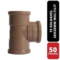 Kit C/ 50 TE Soldavel 20x20mm Multilit