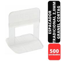 Kit C/500 Espacador Tradicional 2,0MM Granel Cortag Kit C/500 Espacador Tradicional 2,0MM Granel Cortag