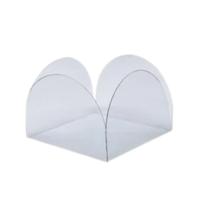 Kit C/500 Forminhas M2 4 Pétalas Acetato (3,5x3,5cm) P/ Doces Finos Festa Casamento Luxo