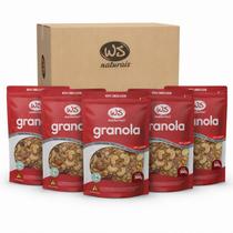 Kit c/ 5pct Granola sem Gluten WS NATURAIS 350g