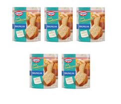 Kit c/ 5un Bolo Tradicional de Baunilha 400g - Dr. Oetker