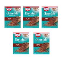 Kit c/ 5un Chocolate em Pó 70% Cacau 200g - Dr Oetker