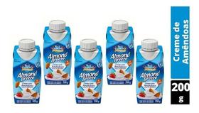 Kit C/5uni Creme Vegetal Com Amêndoas Almond Breeze 200g
