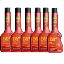 Kit C/6 Aditivo Bardahl Clean Gas Combustível Gasolina 200ml Kit C/6 Aditivo Bardahl Clean Gas Combustível Gasolina 200ml