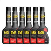 Kit C 6 Aditivo Gasolina Bardahl Max Power Maior Octanagem