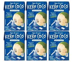 Kit C/6 Água De Coco 200ml- Kero Coco