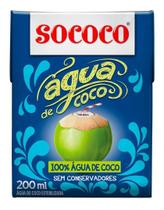 Kit c/ 6 Agua De Coco Sococo 200ml