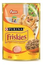 Kit c/ 6 Alimento Friskies Racao Umida Ao Molho para gato