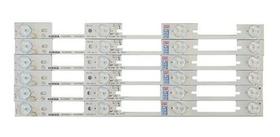 Kit C/6 Barra Led Semp Toshiba 40l2400 40l5400 Dl3944 Dl4045 Kit C/6 Barra Led Semp Toshiba 40l2400 40l5400 Dl3944 Dl4045