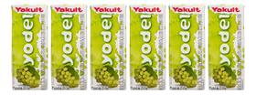 Kit C/6 Bebida Láctea Fermentada Yodel Uva Verde 210ml