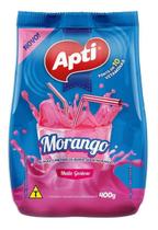 Kit c/ 6 Bebida Lactea Po Apti Morango Sache 400g