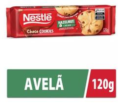 Kit c/ 6 Biscoito Choco Cookies Creme De Avela Nestle 120g