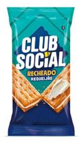 Kit c/ 6 Biscoito Integral Requeijao Club Social 106g Kit c/ 6 Biscoito Integral Requeijao Club Social 106g