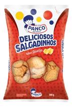 Kit c/ 6 Biscoito Salgadinho Queijo Panco Pacote 500g