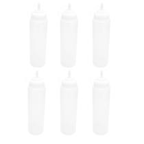 Kit C/6 Bisnagas Plástica 680ml Molho Catchup Frigopro