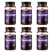 KIT C/ 6 BLACK TAURINE - 60 Cápsulas 1000mg UNILIFE