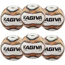 Kit C/ 6 Bolas Kagiva Slick Campo Tech Fusion Impermeável