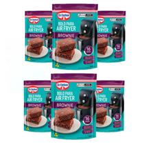 Kit c/6 Bolo para Air Fryer Brownie 240gr - Dr. Oetker