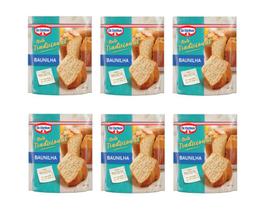Kit c/ 6 Bolo Tradicional de Baunilha 400g - Dr. Oetker