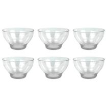 Kit C/6 Bowl Tigela Multiuso Grande Em PS Cristal 500ml Kit C/6 Bowl Tigela Multiuso Grande Em PS Cristal 500ml