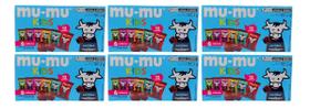 Kit C/6 Caixa De Bombom Mu-mu Kids 187,20g Kit C/6 Caixa De Bombom Mu-mu Kids 187,20g