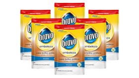 Kit c/ 6 Cera Pisos Incolor Bravo Classic Refil Sachê 500ml