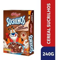 Kit c/ 6 Cereal De Chocolate Sucrilhos Kelloggs 240g Kit c/ 6 Cereal De Chocolate Sucrilhos Kelloggs 240g