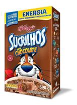 Kit c/ 6 Cereal Sabor Chocolate Sucrilhos Kellogg's 690g Kit c/ 6 Cereal Sabor Chocolate Sucrilhos Kellogg's 690g